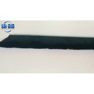 spring loaded weather stripping brush for doors